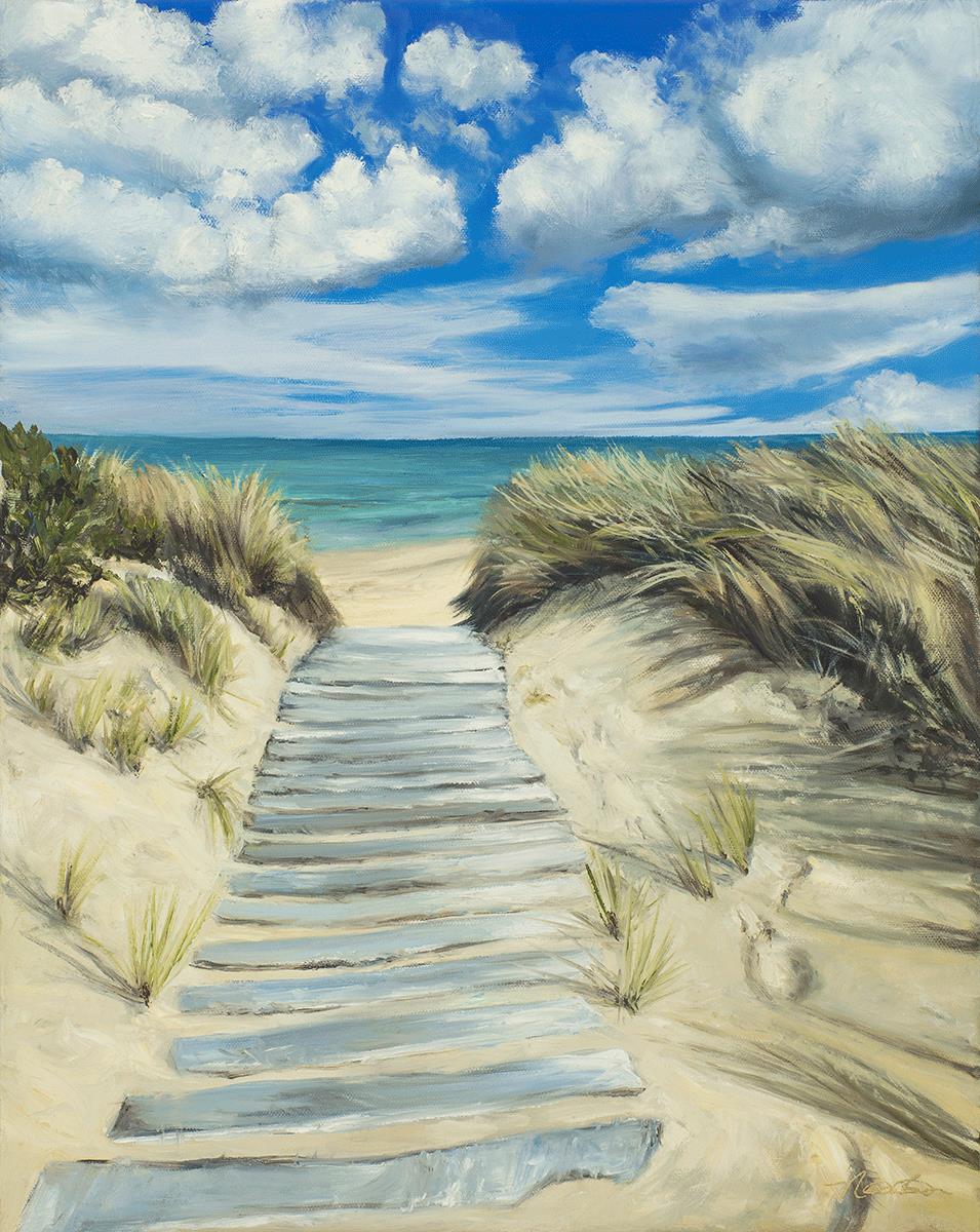 Painting the path to sold relax