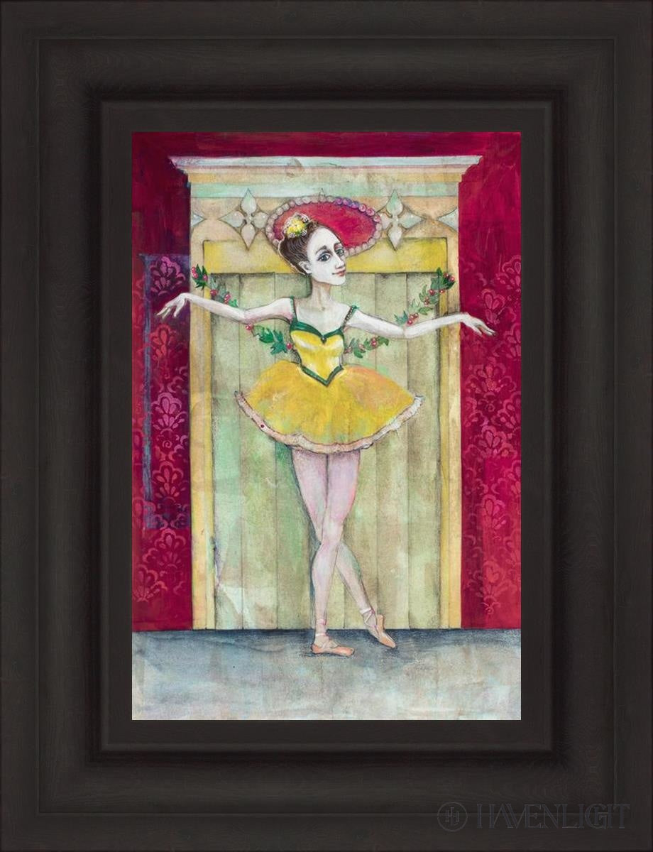 Ballerina Tutu Open Edition Canvas / 12 X 18 Brown 19 3/4 25 Art