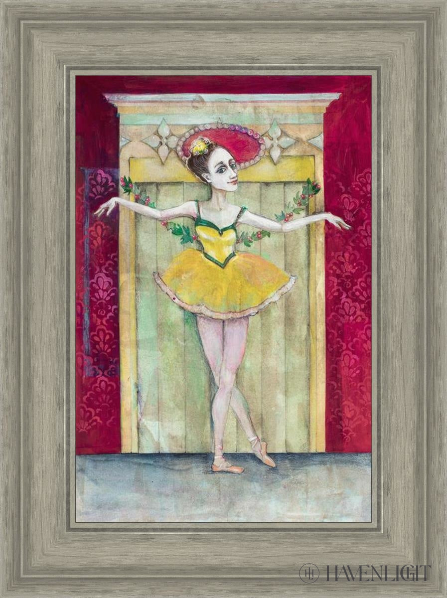 Ballerina Tutu Open Edition Canvas / 12 X 18 Gray 17 3/4 23 Art