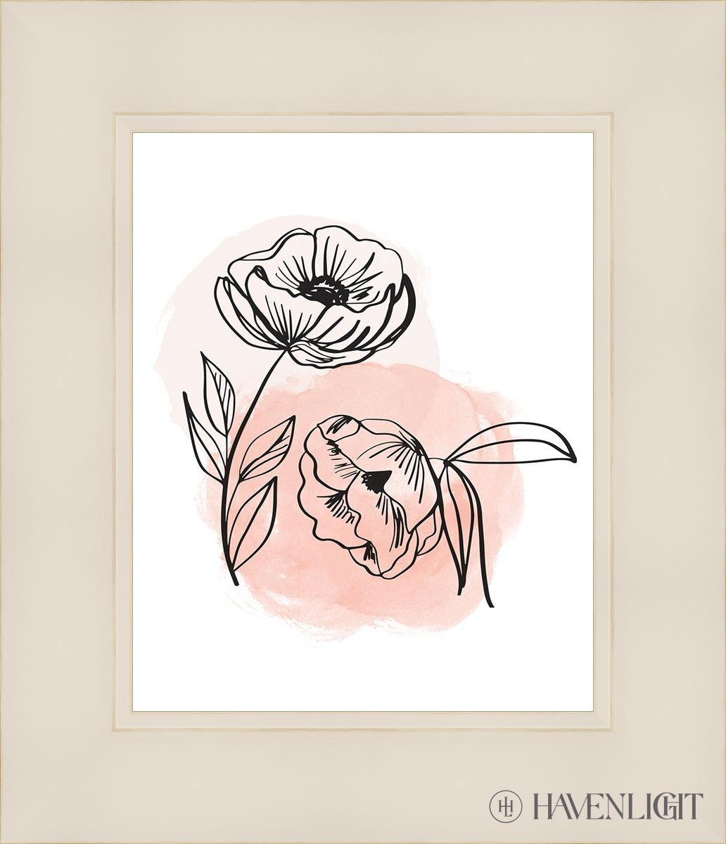 Blossom Open Edition Print / 8 X 10 White 12 1/4 14 Art