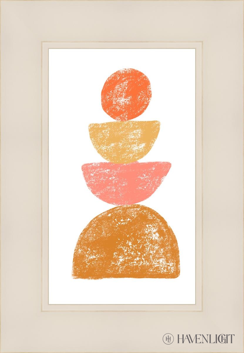 Cairn Open Edition Print / 7 X 12 White 11 1/4 16 Art