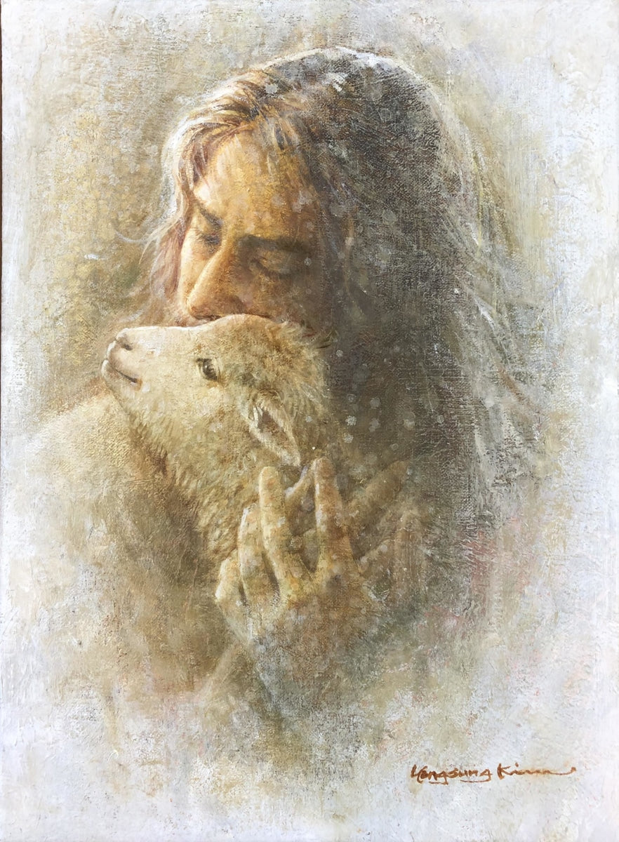 Comfort Eternal Original Painting By Yongsung Kim Print Only