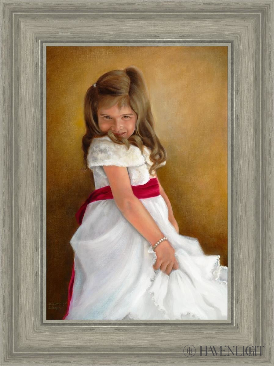 Daughter Of God Open Edition Canvas / 12 X 18 Gray 17 3/4 23 Art