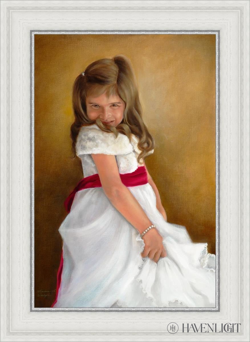 Daughter Of God Open Edition Canvas / 16 X 24 White 21 3/4 29 Art