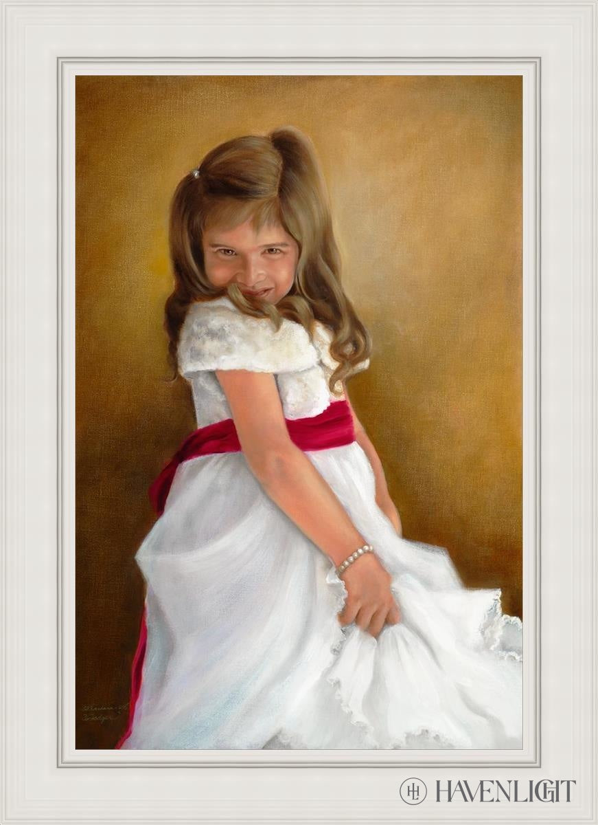 Daughter Of God Open Edition Canvas / 24 X 36 White 31 3/4 43 Art