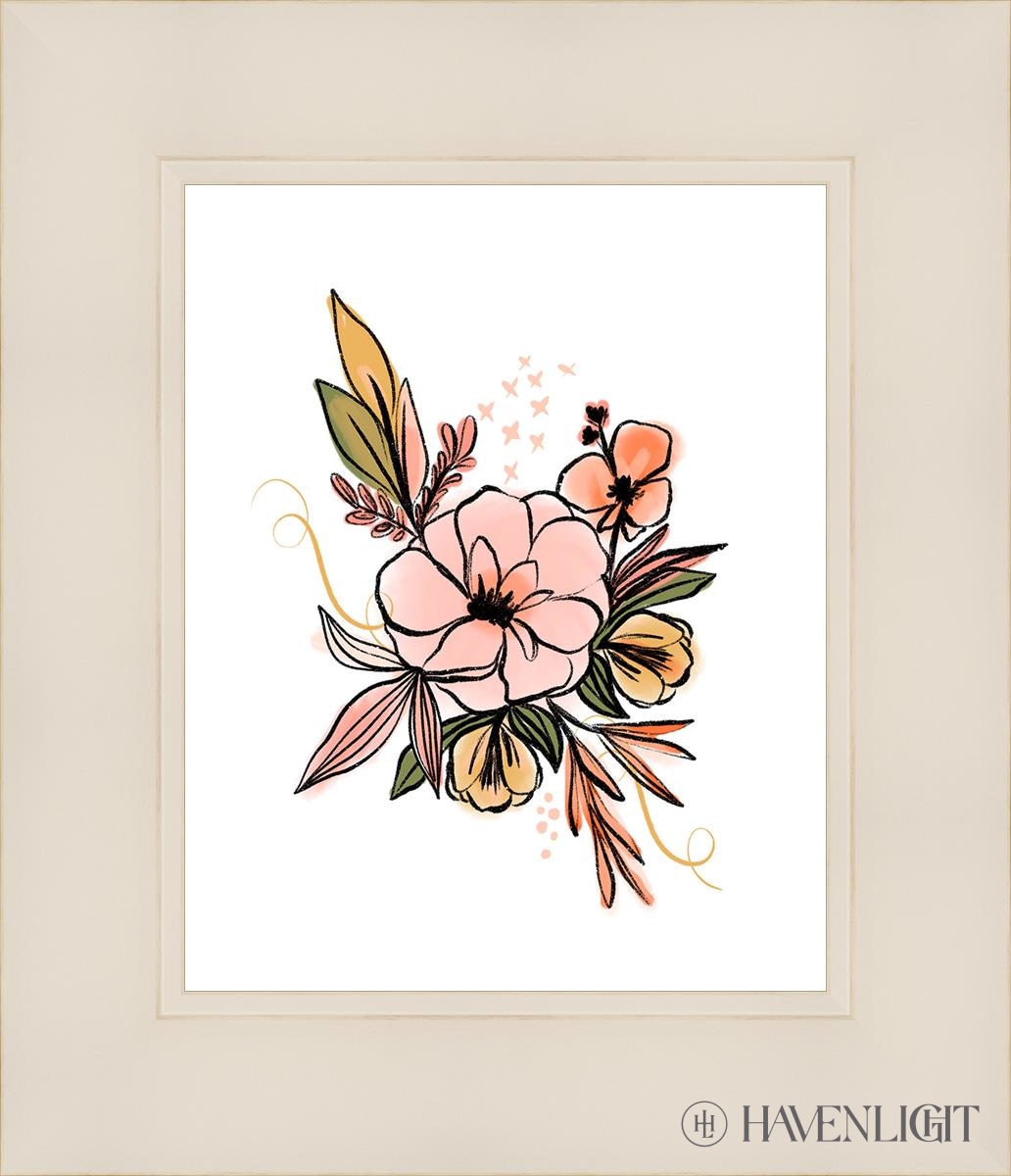 Efflorescence Open Edition Print / 8 X 10 White 12 1/4 14 Art