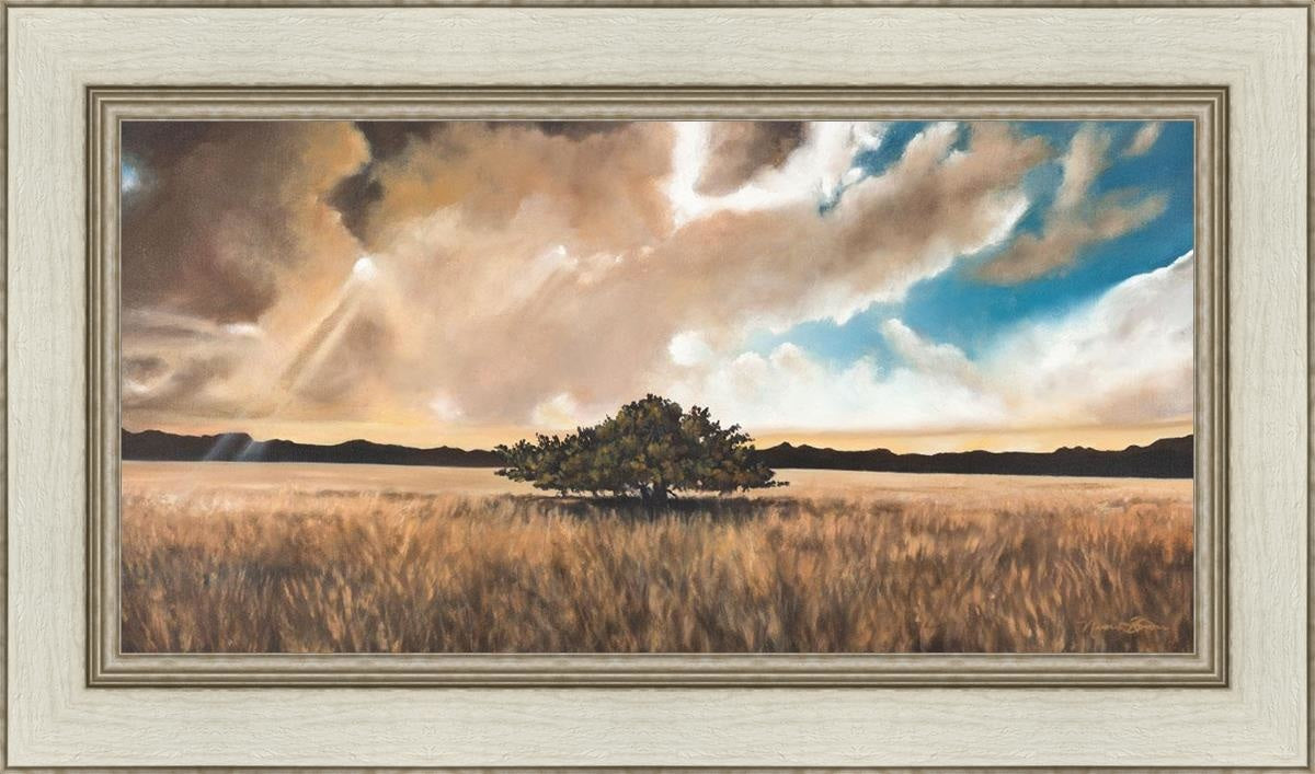 Having Faith During The Storm Open Edition Canvas / 30 X 15 Ivory 36 1/2 21 Art