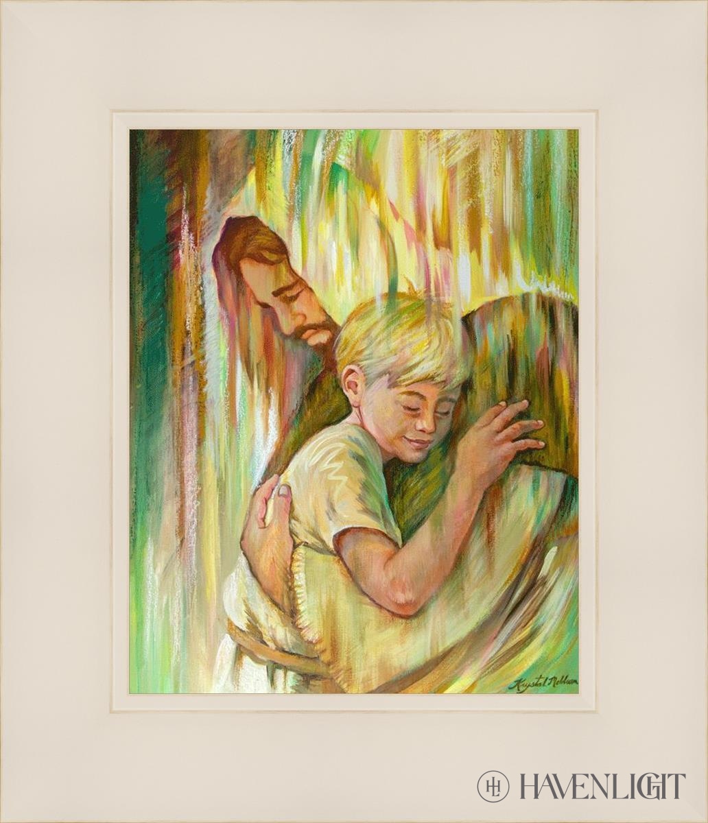 He Hears Me Open Edition Print / 8 X 10 White 12 1/4 14 Art