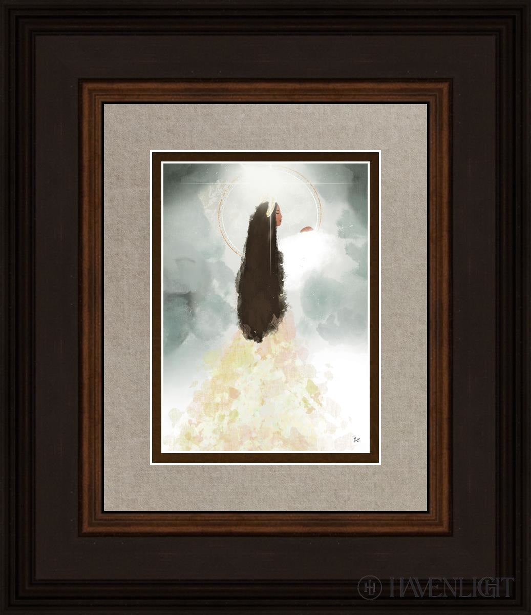 Heavenly Mother Open Edition Print / 5 X 7 Brown 12 3/4 14 Art