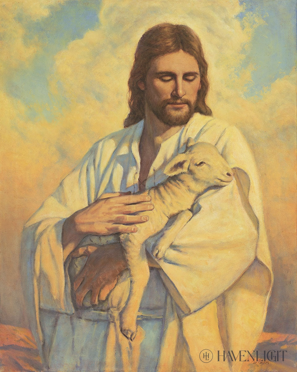 In His Arms 24 1/2 X 30 Original Artwork Orignal Oil