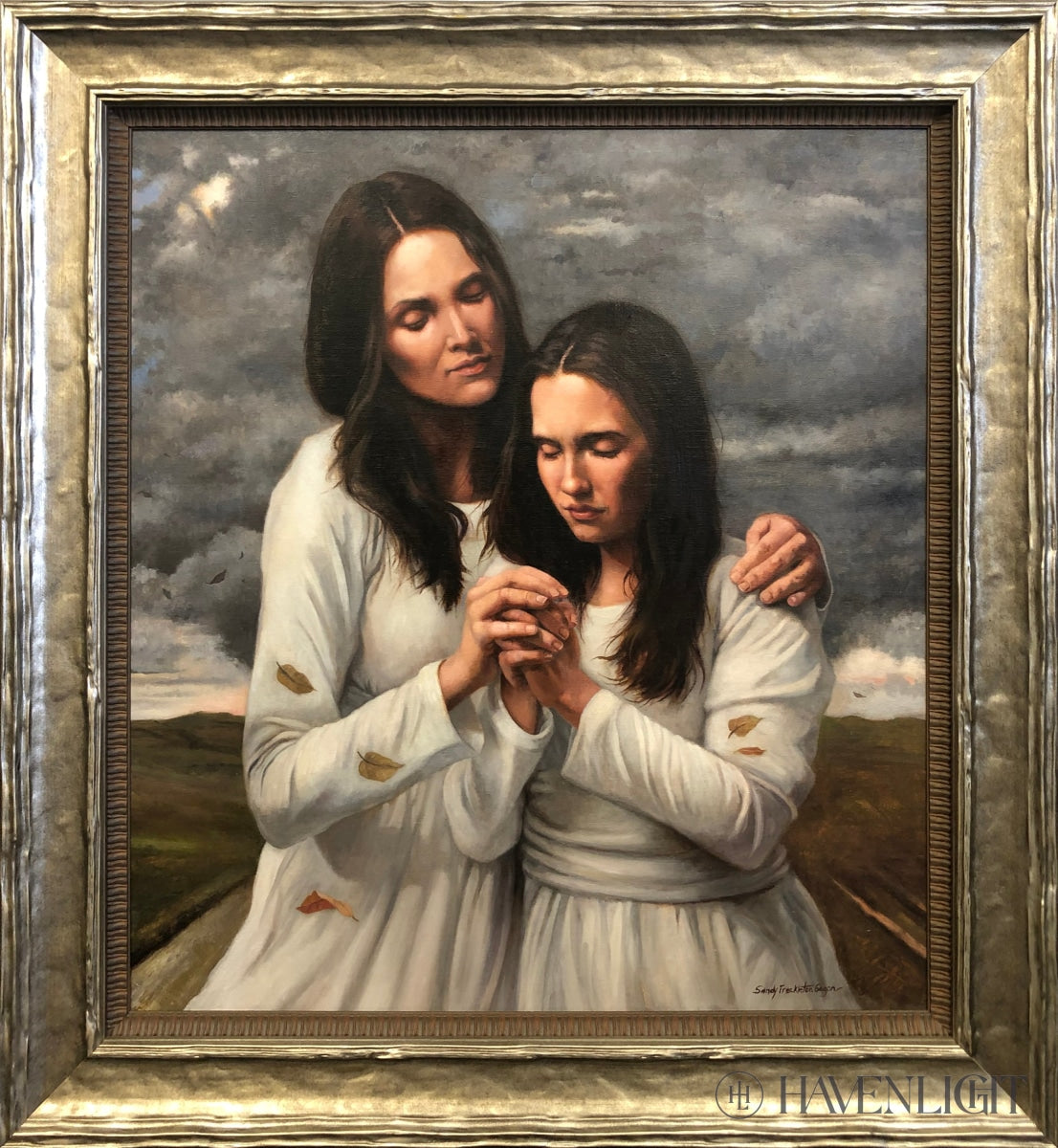 In The Strength Of Lord Oil On Board Original Artwork