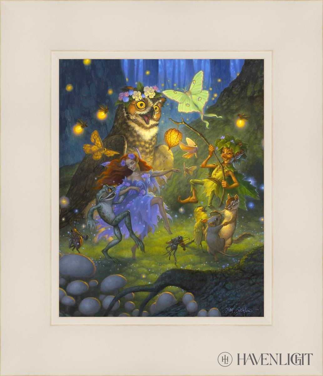 Midsummers Eve Open Edition Print / 8 X 10 White 12 1/4 14 Art