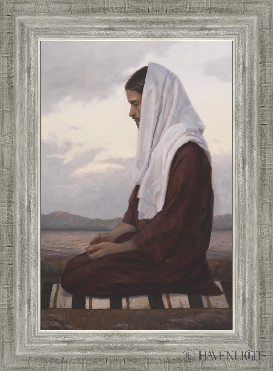 Morning Benediction Open Edition Canvas / 12 X 18 Silver 16 3/4 22 Art