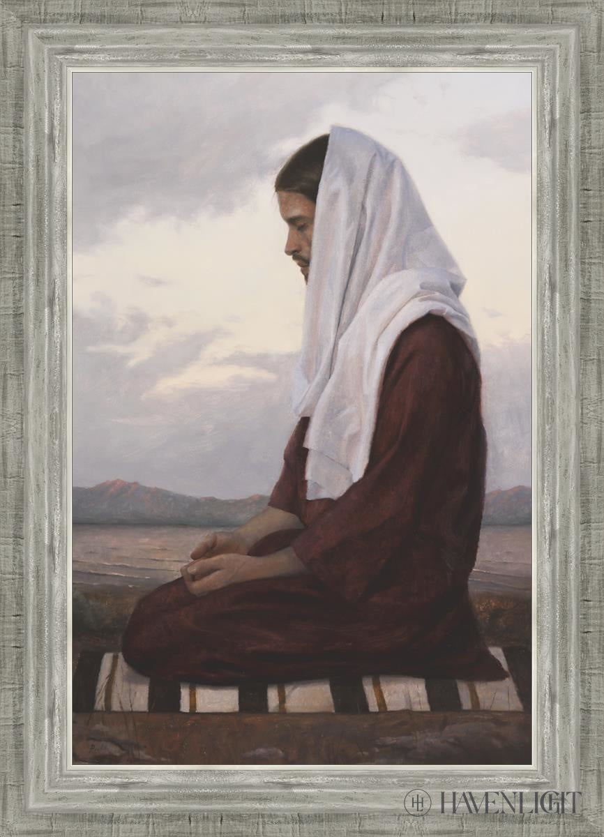 Morning Benediction Open Edition Canvas / 16 X 24 Silver 20 3/4 28 Art