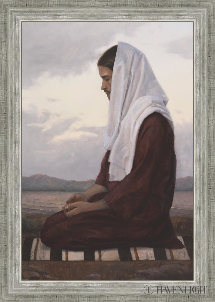 Morning Benediction Open Edition Canvas / 20 X 30 Silver 24 3/4 34 Art