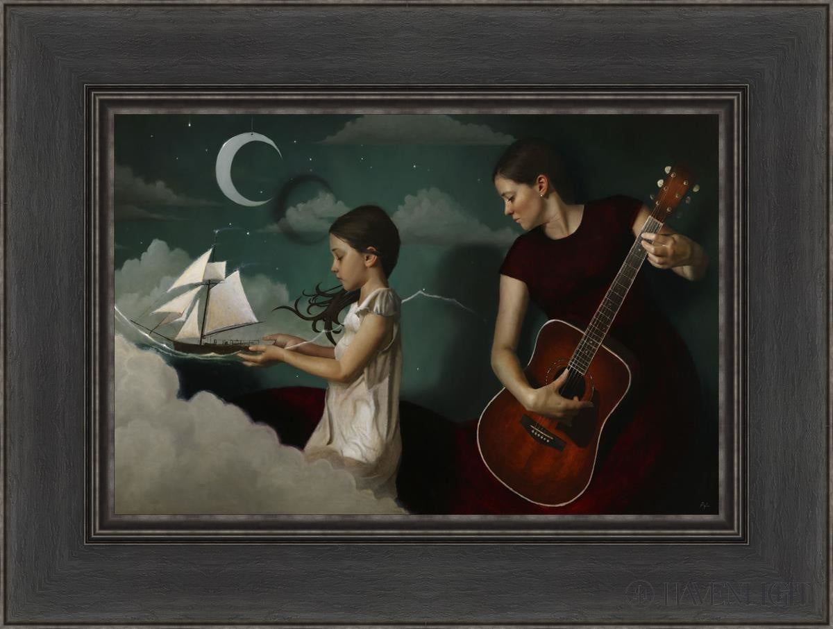 Mothers Song Open Edition Canvas / 18 X 12 Black 24 1/2 Art