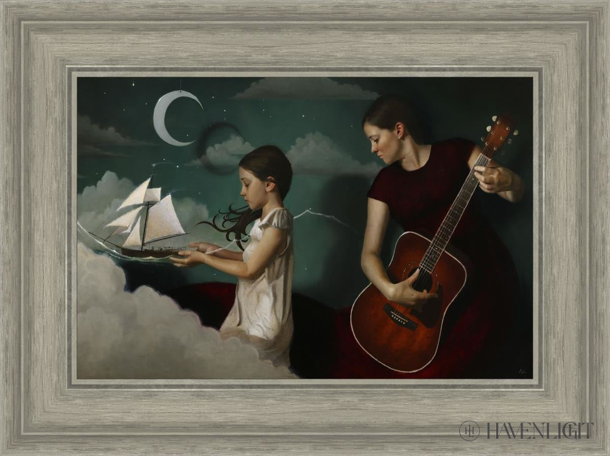 Mothers Song Open Edition Canvas / 18 X 12 Gray 23 3/4 17 Art
