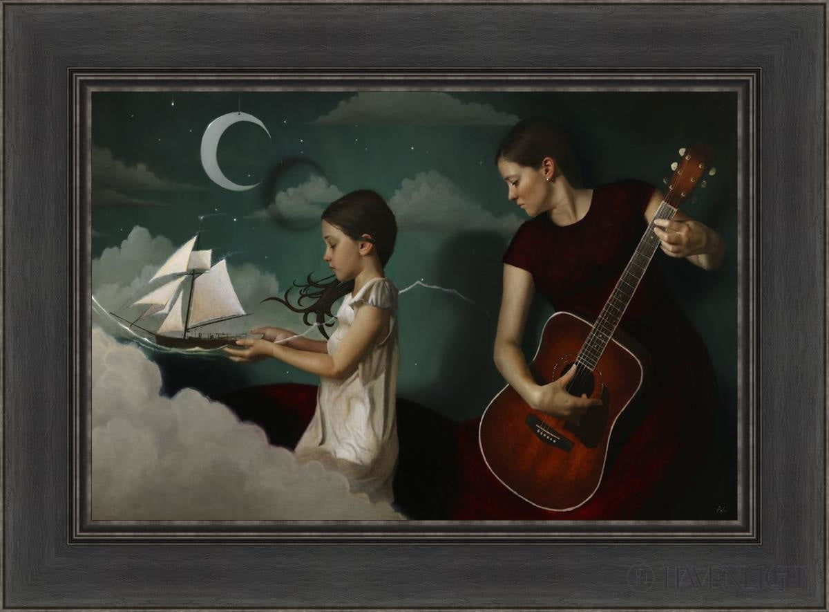 Mothers Song Open Edition Canvas / 24 X 16 Black 30 1/2 22 Art