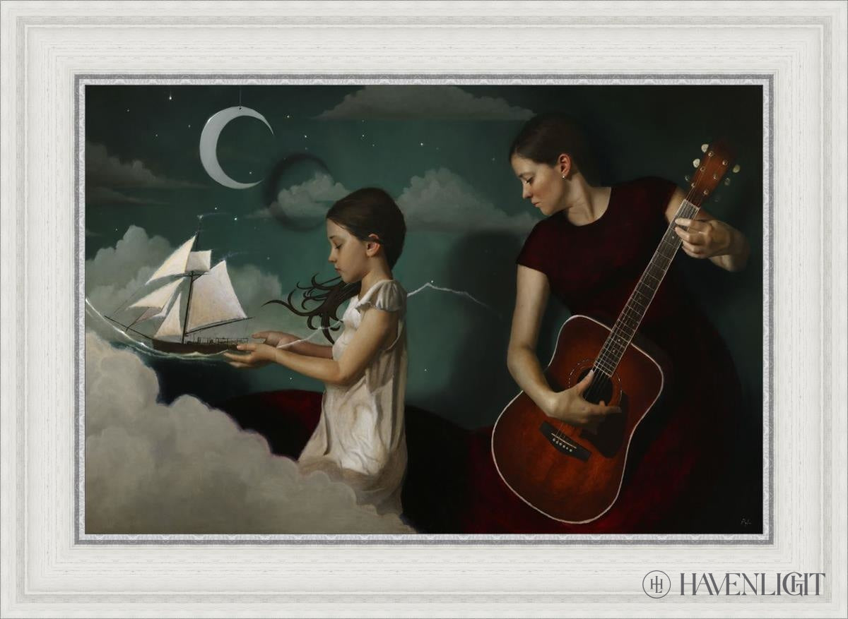 Mothers Song Open Edition Canvas / 24 X 16 White 29 3/4 21 Art