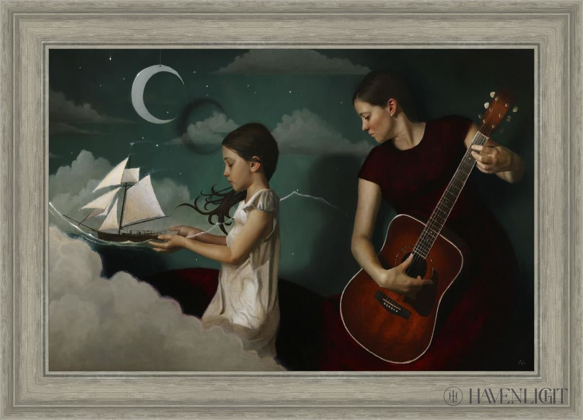 Mothers Song Open Edition Canvas / 30 X 20 Gray 35 3/4 25 Art