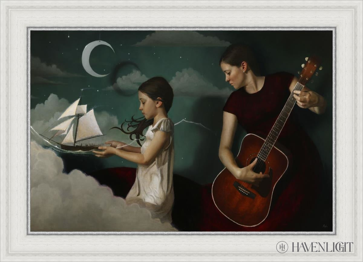Mothers Song Open Edition Canvas / 30 X 20 White 35 3/4 25 Art