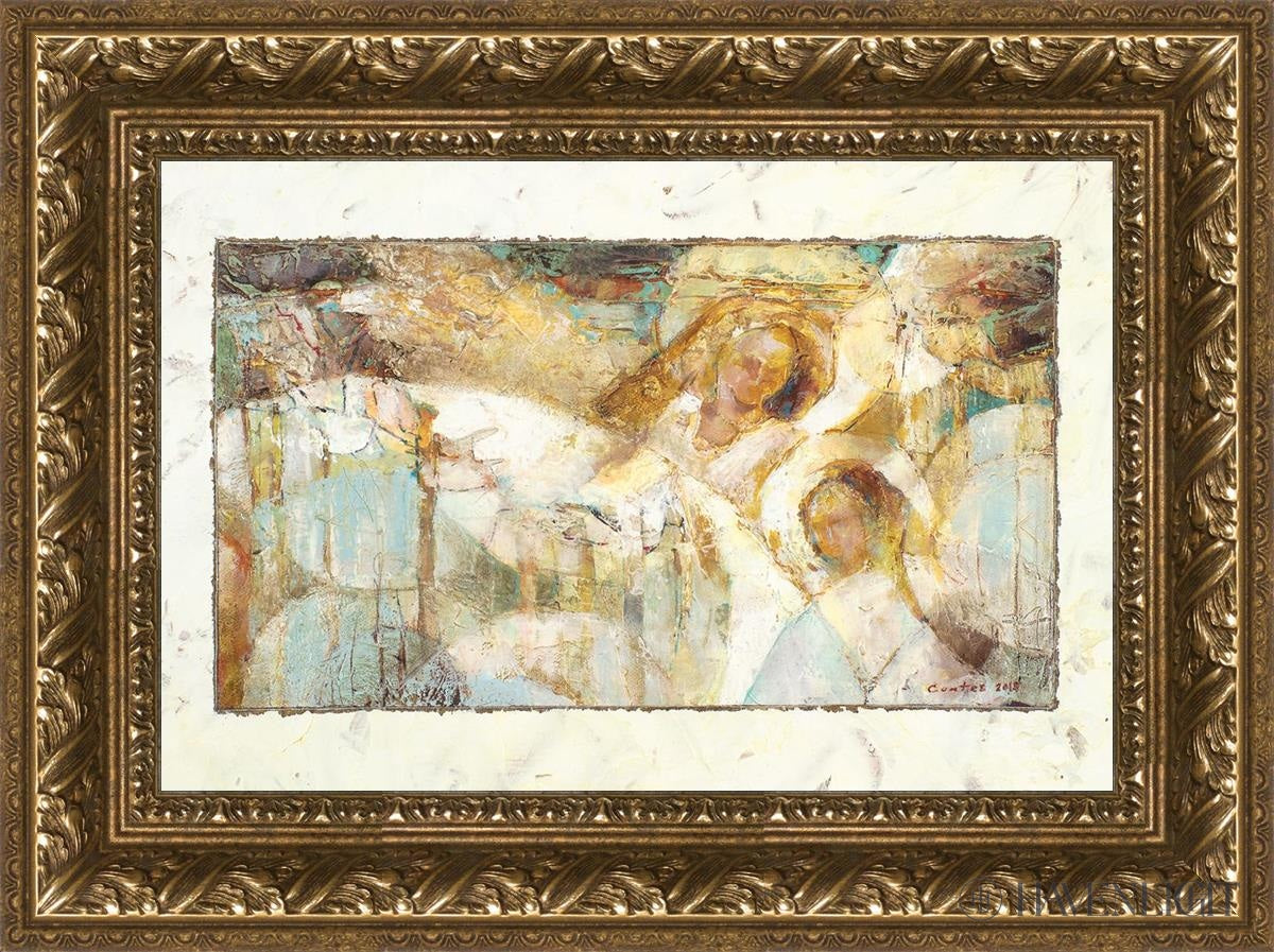 Nativity Open Edition Canvas / 18 X 12 Gold 23 3/4 17 Art