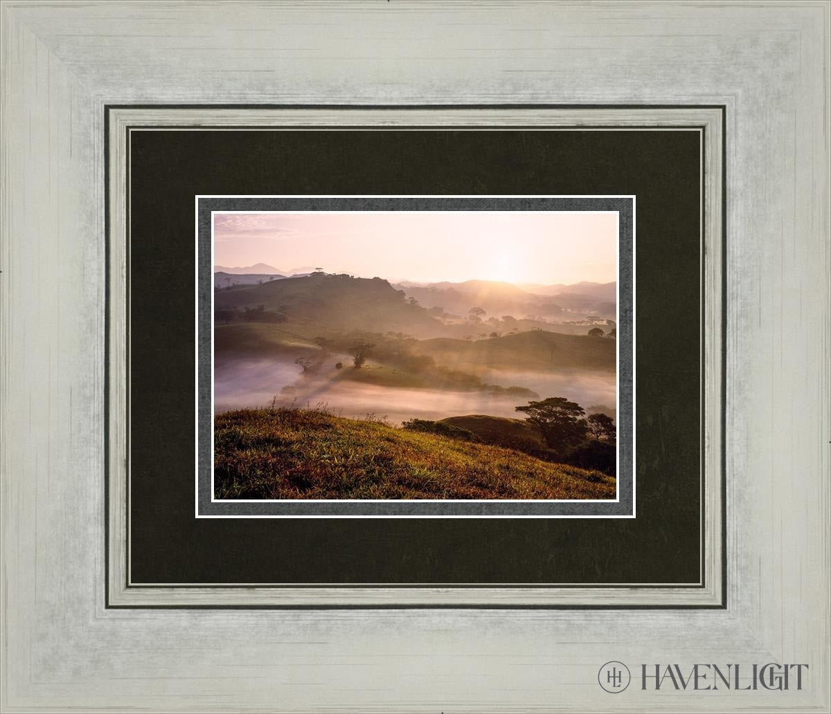 Plate 2 - Cumorah Battlefield Early Morning Open Edition Print / 7 X 5 Silver 14 1/4 12 Art