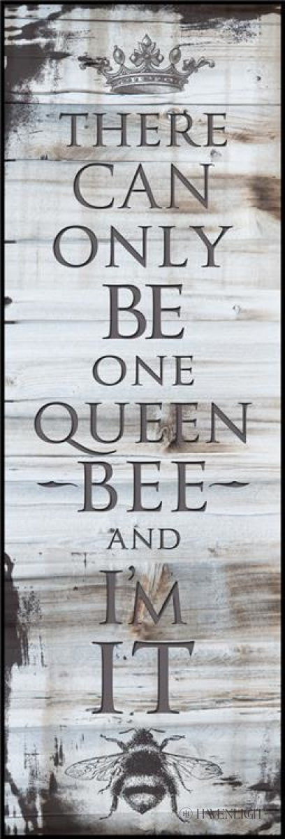 Queen Bee Open Edition Print / 8 X 24 On Board Art