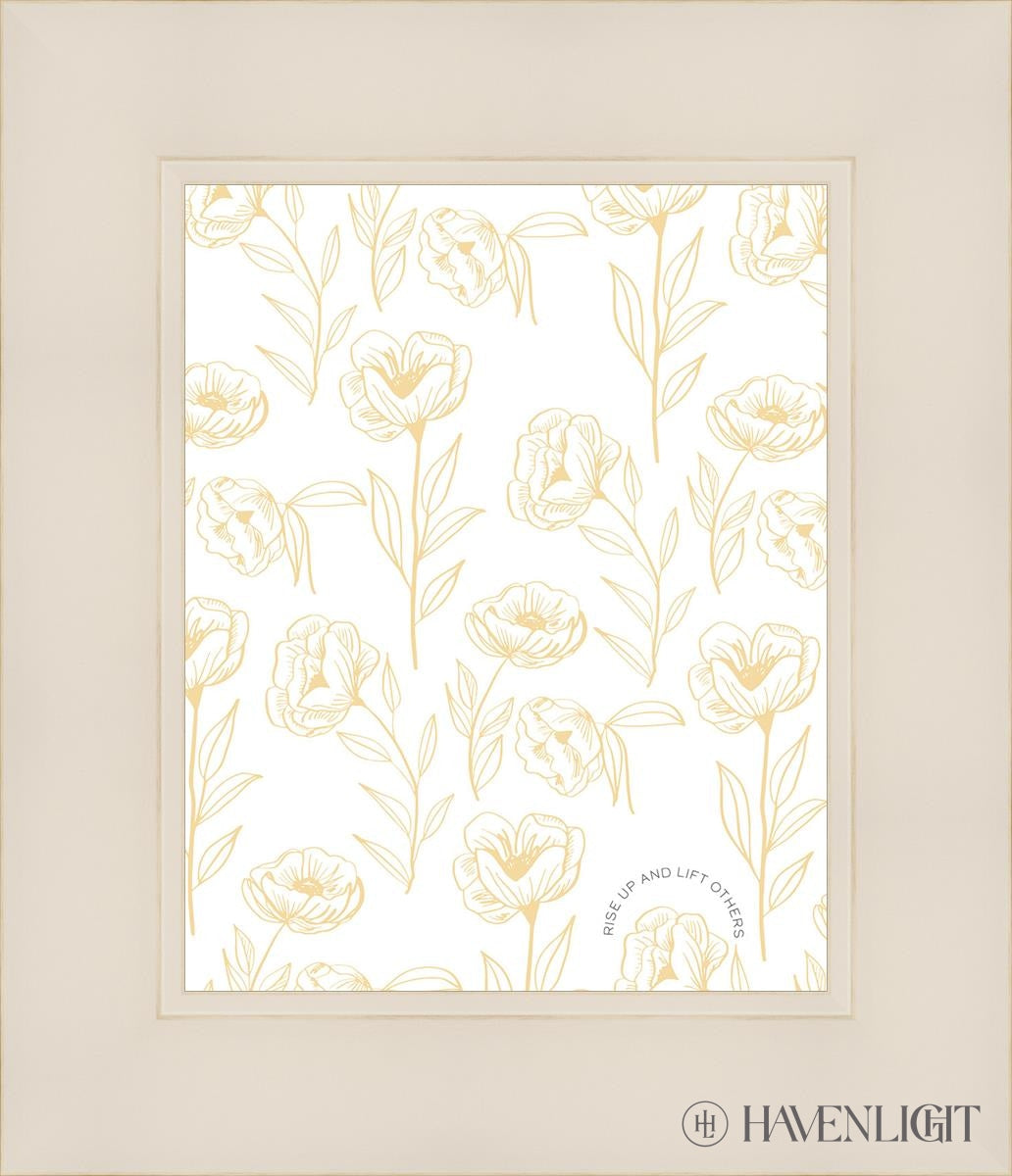 Rise Up Open Edition Print / 8 X 10 White 12 1/4 14 Art