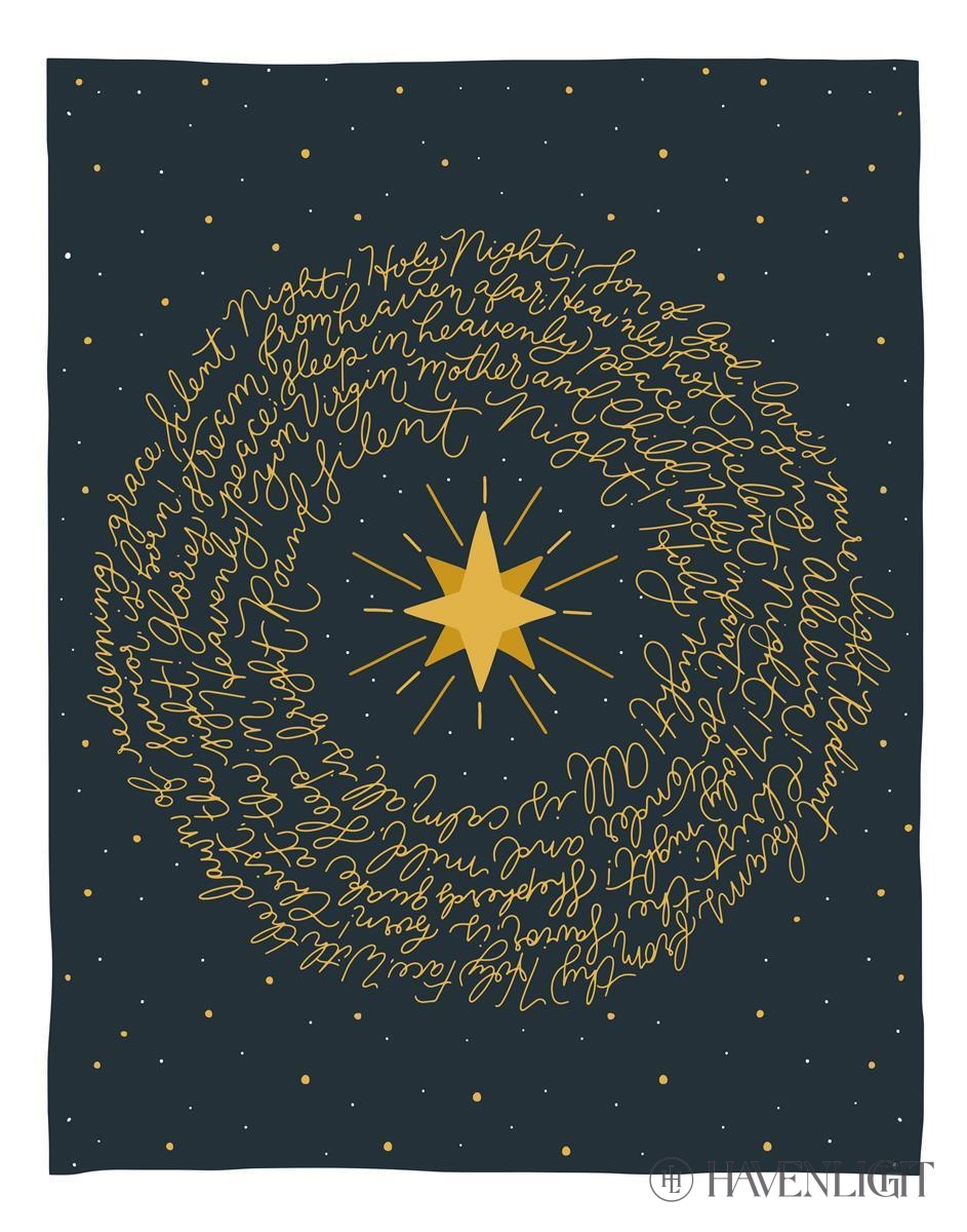 Silent Night Christmas Cards 18-Pack