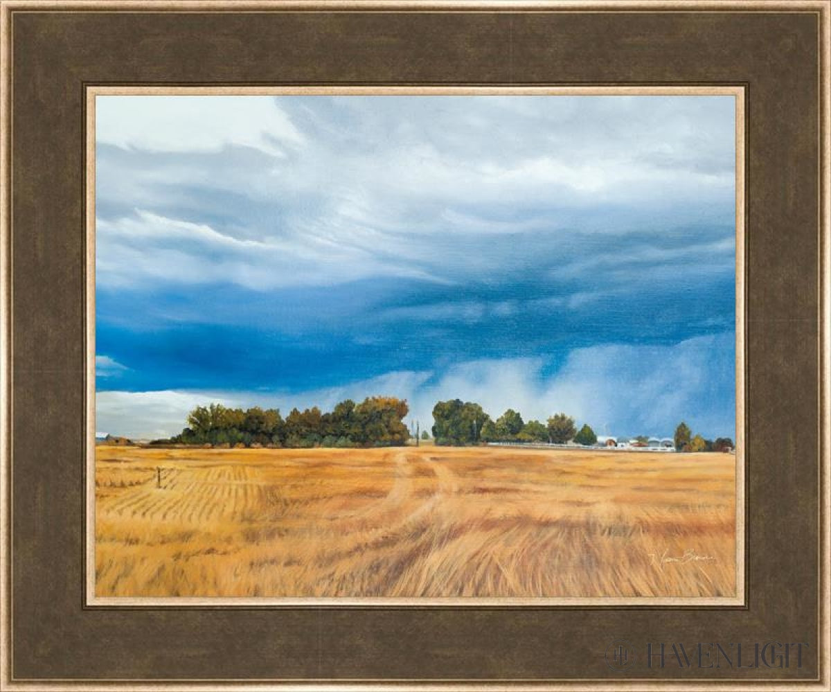 Stormy Skies Open Edition Print / 14 X 11 Frame U 7/8 17 Art