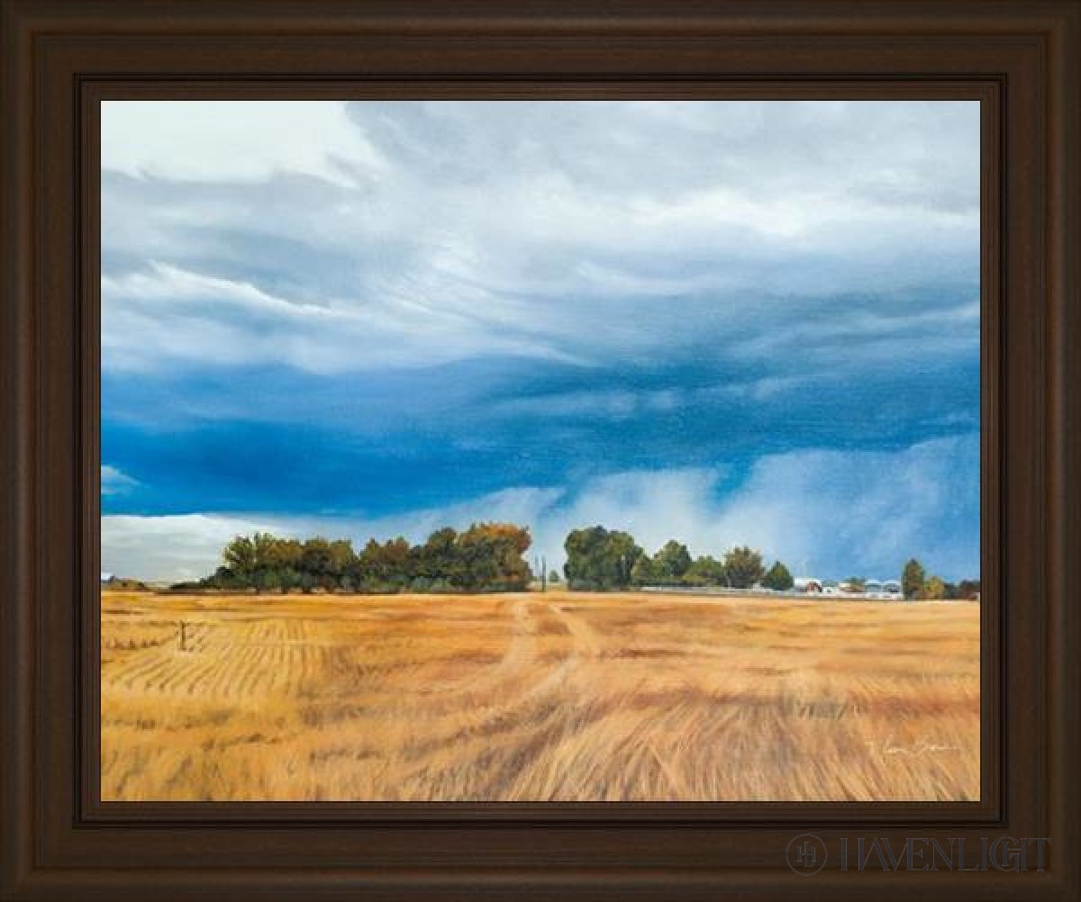 Stormy Skies Open Edition Print / 20 X 16 Frame S 1/4 24 Art