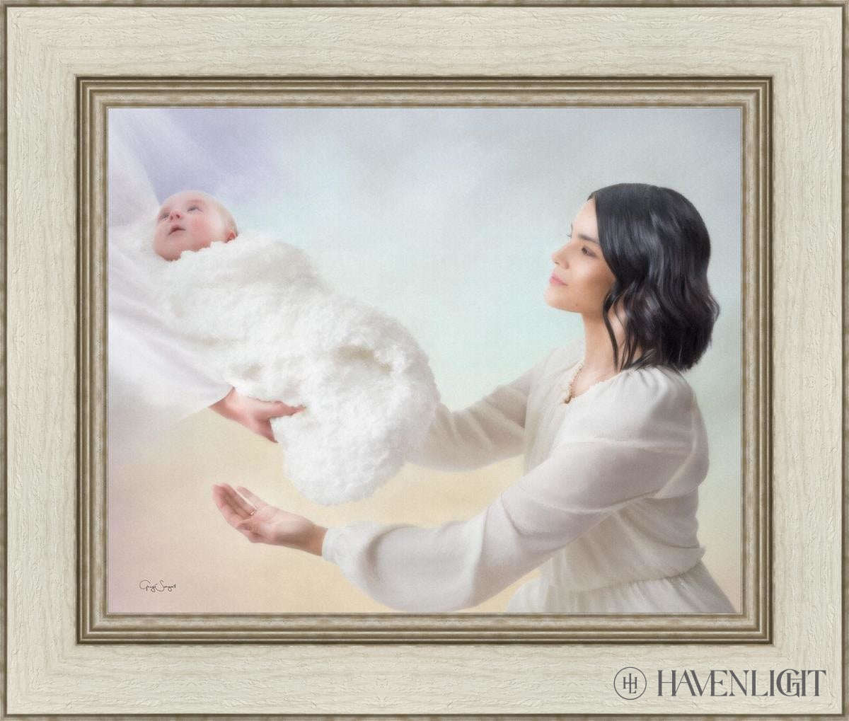 The Gift Open Edition Print / 20 X 16 Ivory 26 1/2 22 Art