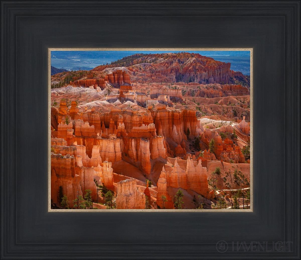 The Hoodoos Of Bryce Canyon National Park Utah Open Edition Print / 10 X 8 Black 14 3/4 12 Art