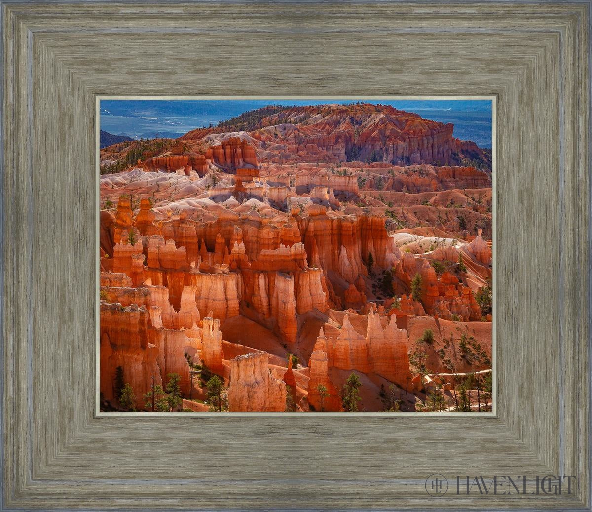 The Hoodoos Of Bryce Canyon National Park Utah Open Edition Print / 10 X 8 Gray 14 3/4 12 Art