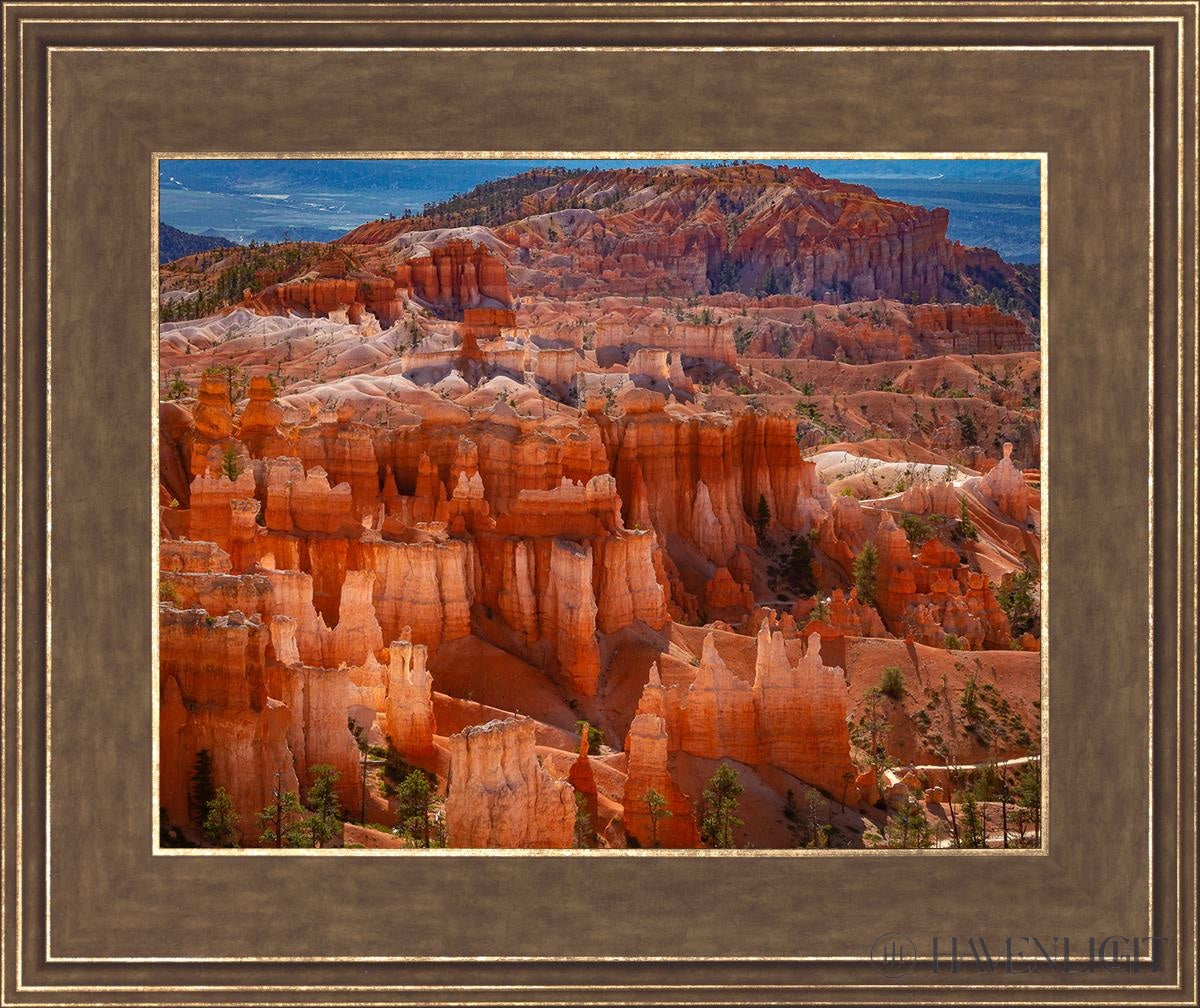 The Hoodoos Of Bryce Canyon National Park Utah Open Edition Print / 14 X 11 Gold 18 3/4 15 Art