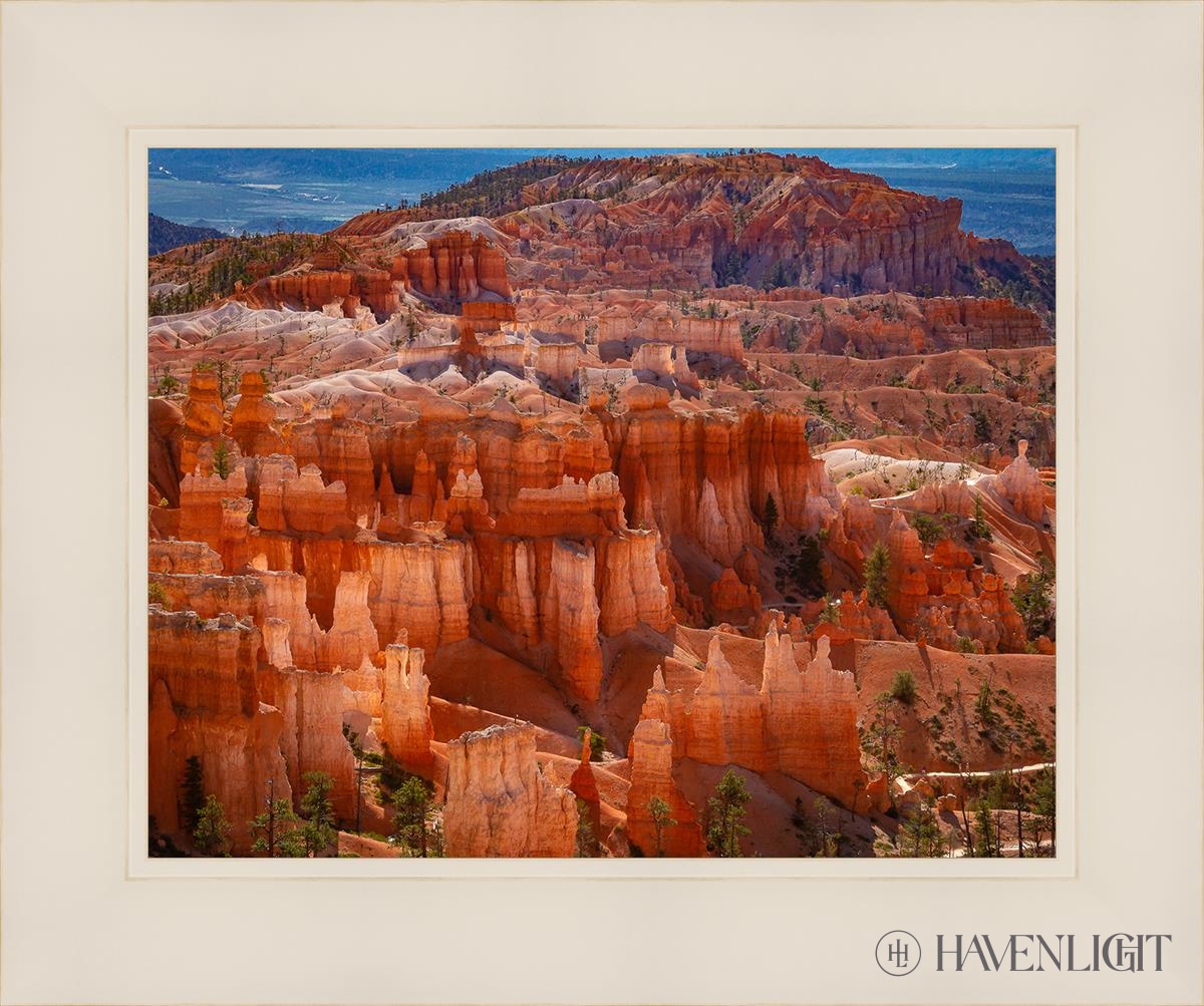 The Hoodoos Of Bryce Canyon National Park Utah Open Edition Print / 14 X 11 White 18 1/4 15 Art