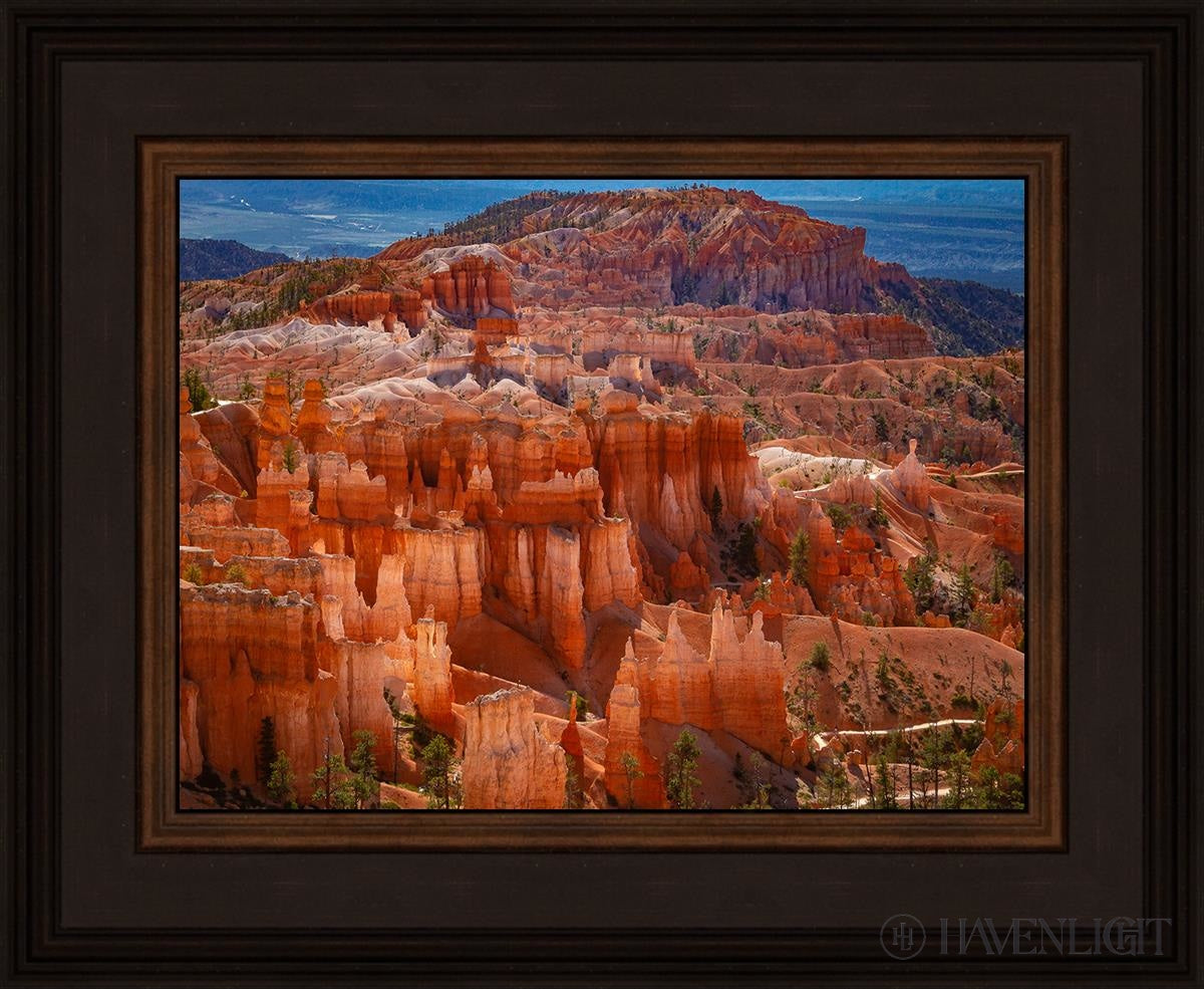 The Hoodoos Of Bryce Canyon National Park Utah Open Edition Print / 9 X 12 Brown 16 3/4 13 Art