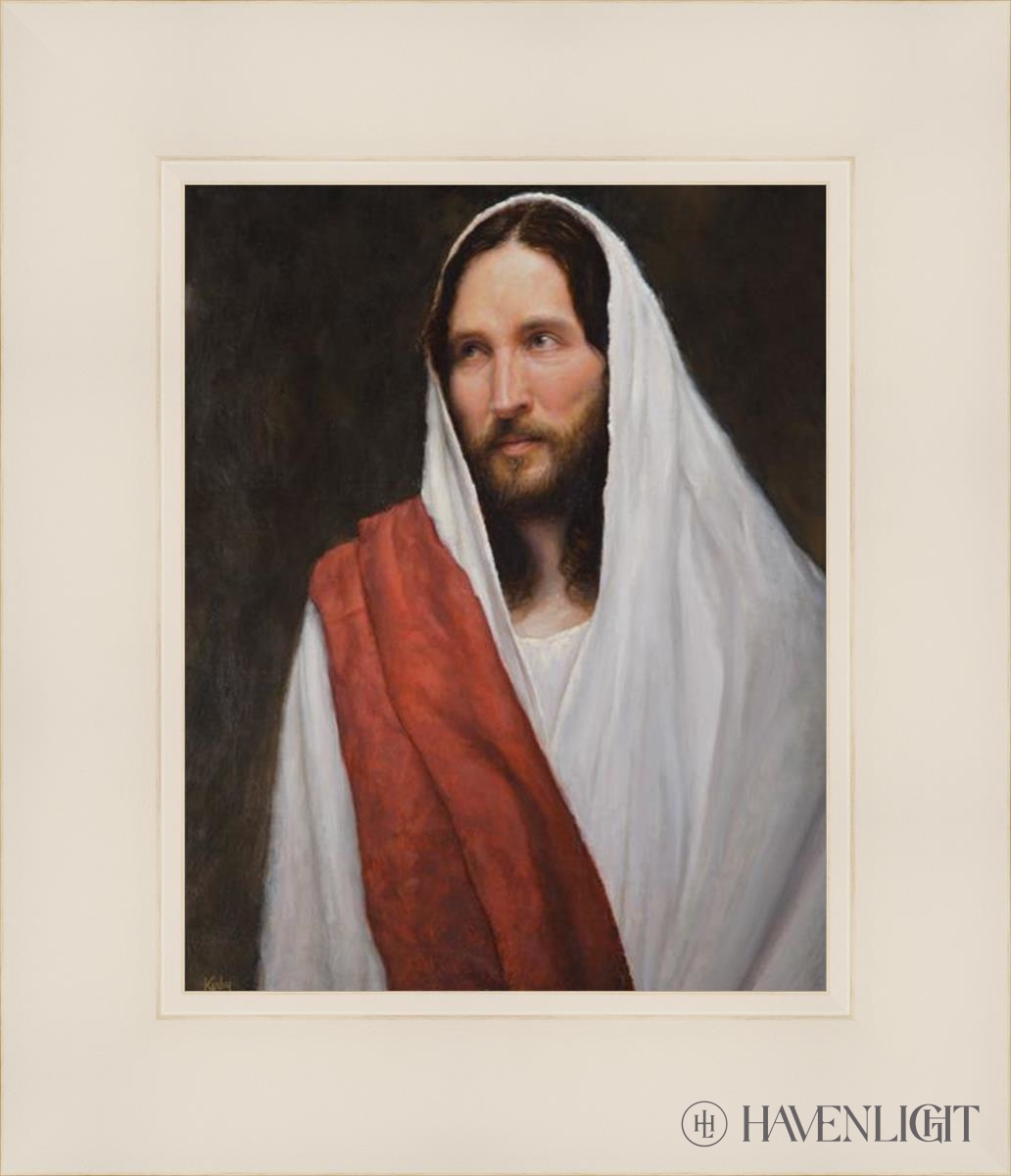 The Light That Shineth In The Darkness Open Edition Print / 8 X 10 White 12 1/4 14 Art