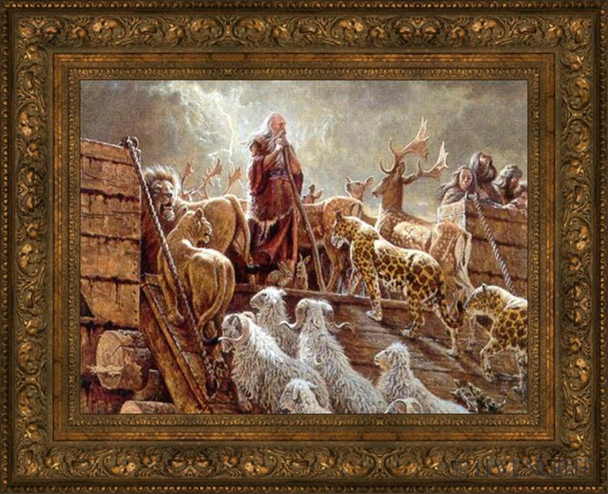 The Lord Fulfilleth All His Words Open Edition Canvas / 28 X 21 1/4 Frame C 31 37 3/4 Art