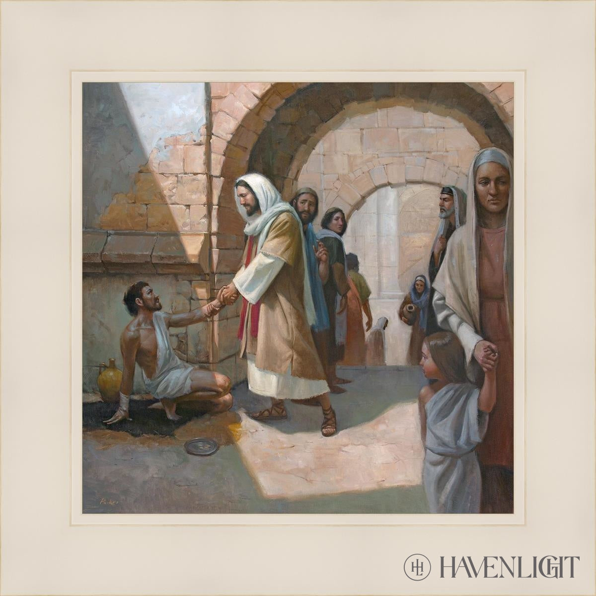 Time For The One Open Edition Print / 12 X White 16 1/4 Art