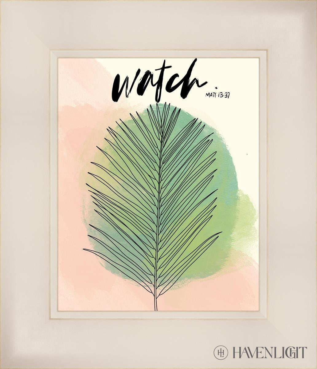 Watch Open Edition Print / 8 X 10 White 12 1/4 14 Art