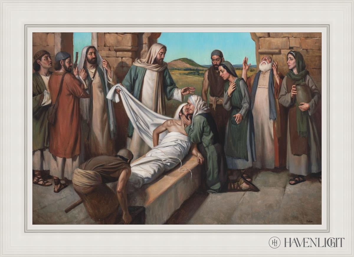 Widow Of Nain Open Edition Canvas / 36 X 24 White 43 3/4 31 Art