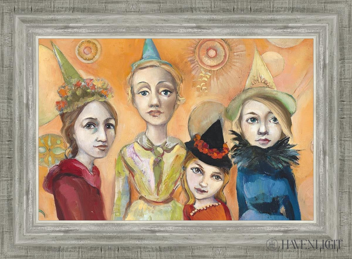 Witches Night Out Open Edition Canvas / 18 X 12 Silver 22 3/4 16 Art