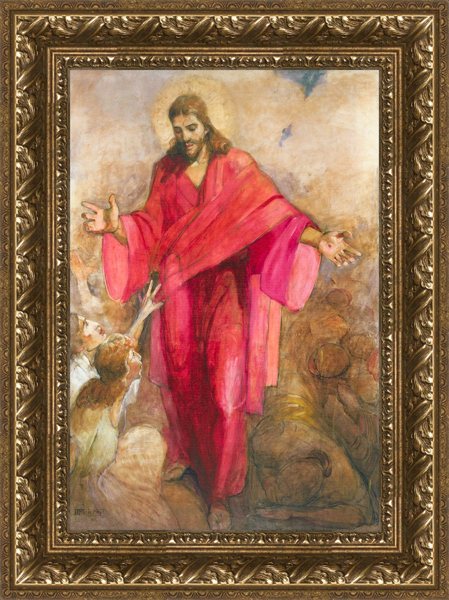 Christ In A Red Robe