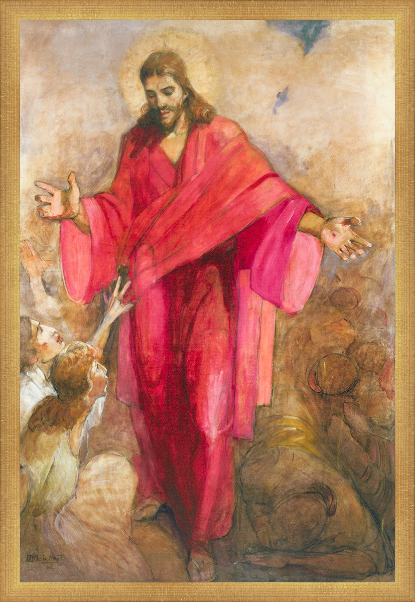 Christ In A Red Robe