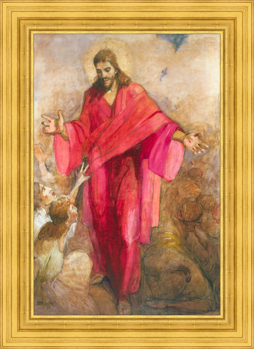 Christ In A Red Robe