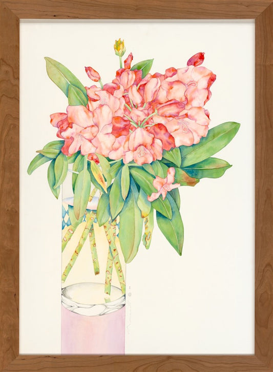 Coeur D'Alene Rhododendron Original Artwork