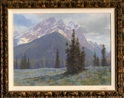 Tetons Landscape Original Artwork