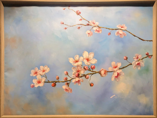Almond Blossoms Original Artwork